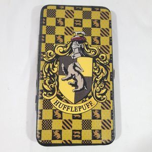 Harry Potter Hufflepuff Wallet Clamshell Yellow House Badger